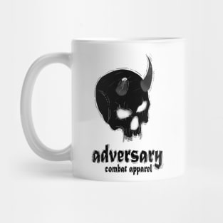 The Black Demon Skull Mug